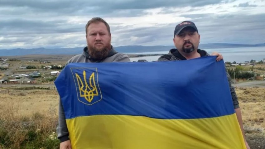 Ucraniano vive en Calafate y vende rifas para ir a la guerra