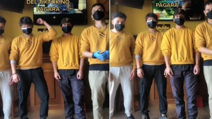 Fueron obligados a grabar un Tik Tok para cobrar su sueldo