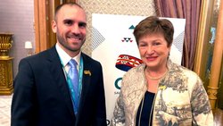 Guzmán viaja a Washington para la asamblea del FMI