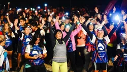 Más de 2.000 personas disfrutaron del trekking nocturno