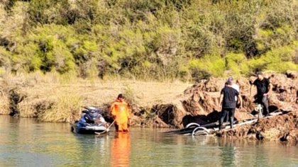 Desesperada búsqueda de un hombre en Valle Medio