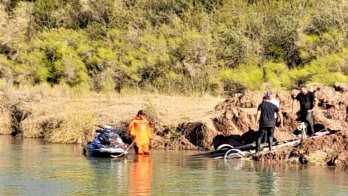 Desesperada búsqueda de un hombre en Valle Medio