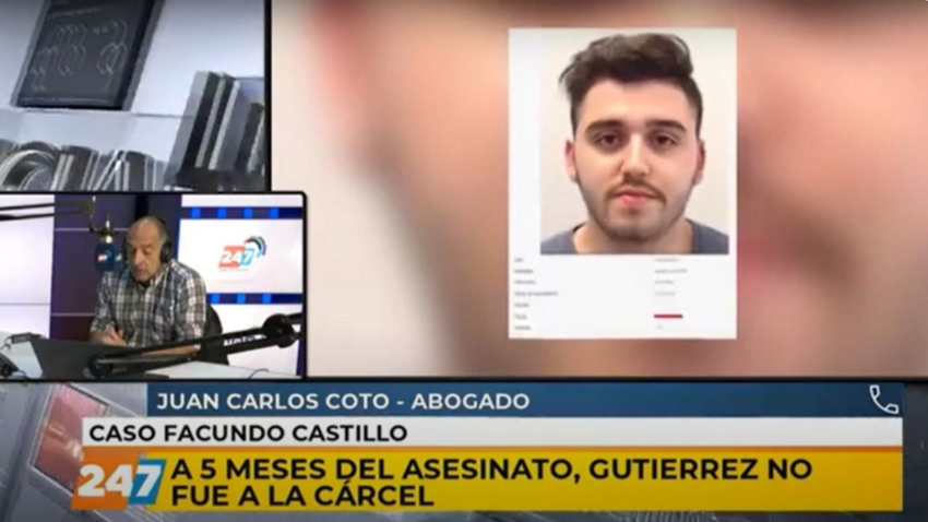 El asesino de Facundo Castillo aún no fue a la cárcel
