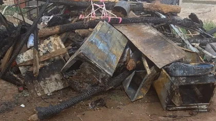 El fuego dejó a una joven neuquina y a sus hijas en la calle