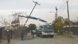 Murió un abuelo por el fuerte temporal en Senillosa