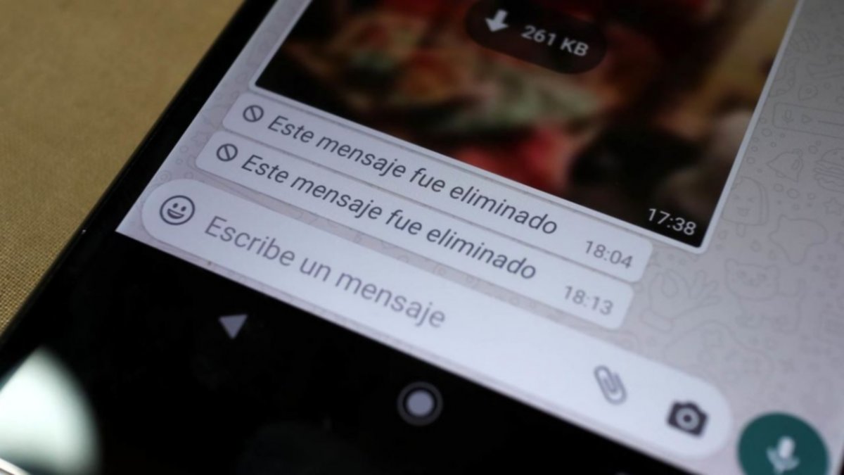 Truco: ¿Qué decían los mensajes eliminados de WhatsApp?