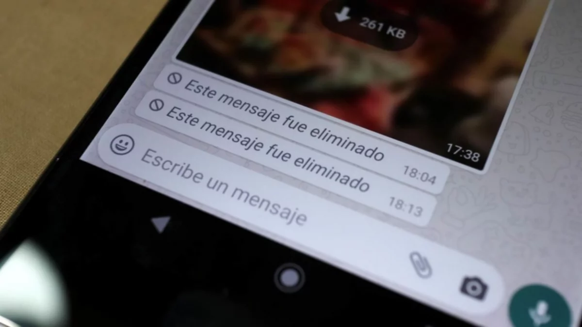Truco: ¿Qué decían los mensajes eliminados de WhatsApp?