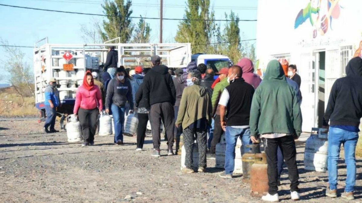 Con el frío, volvió el reclamo por las garrafas