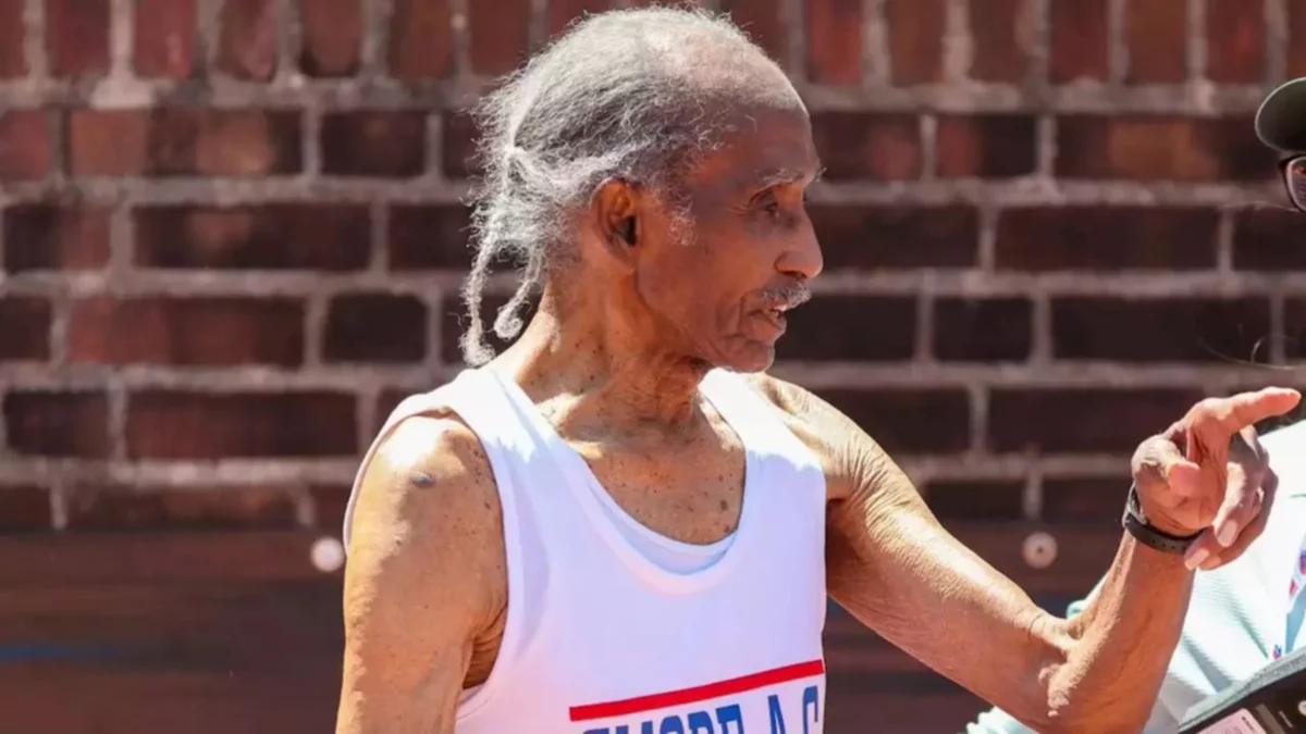 A los 100 años batió un record en atletismo