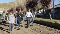 Recorrida de Gutiérrez por el norte neuquino