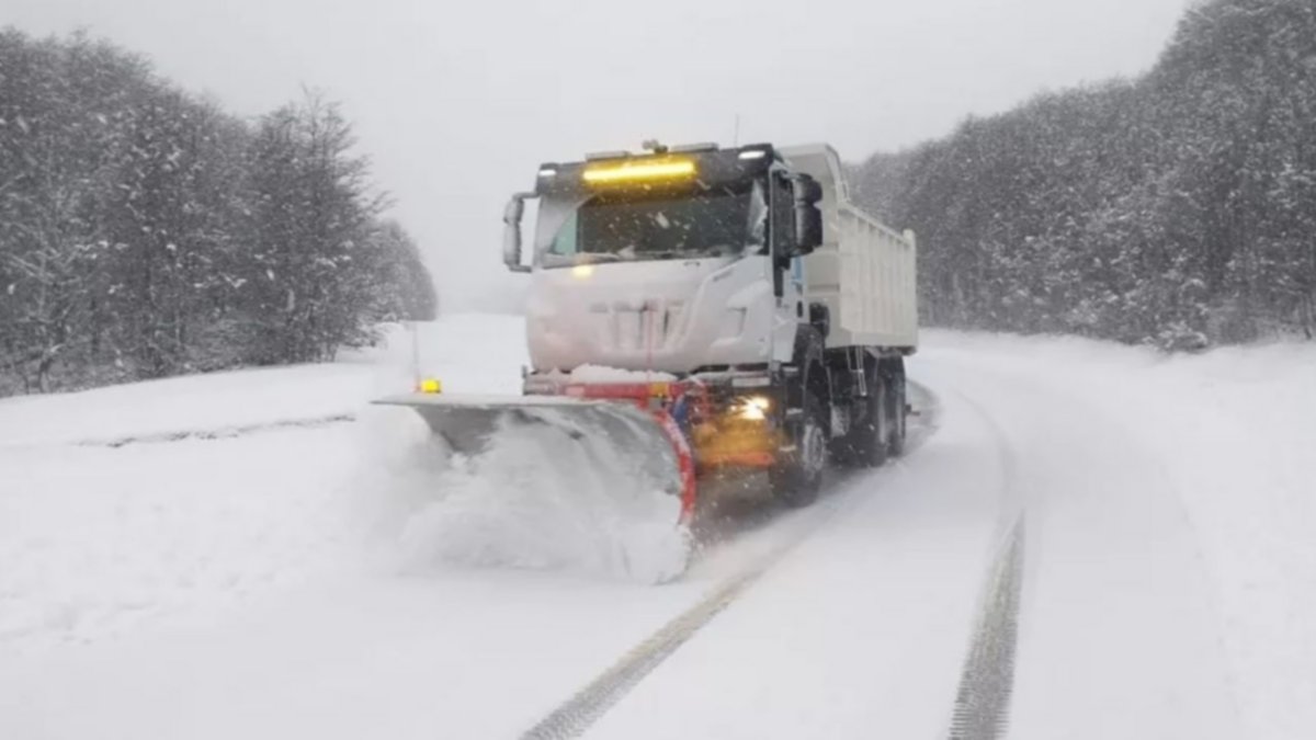 Cerraron el Paso Cardenal Samoré por las intensas nevadas
