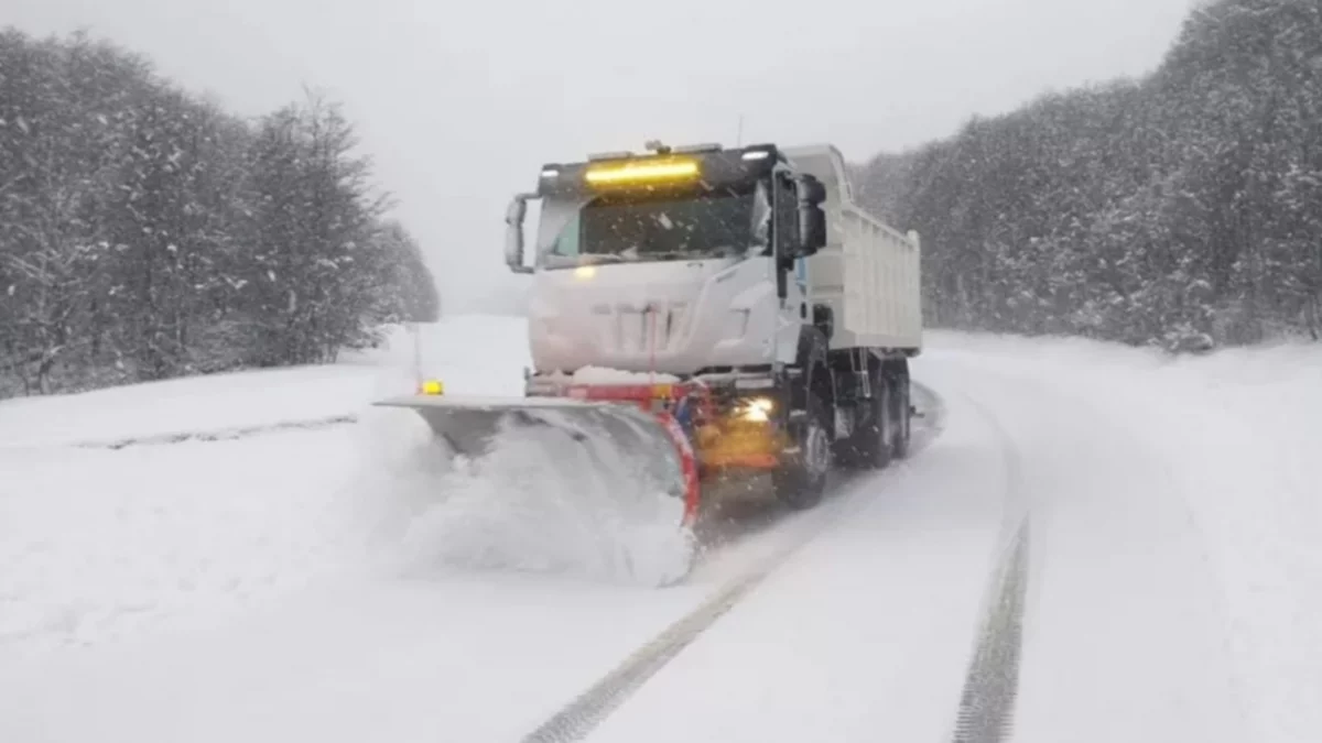 Cerraron el Paso Cardenal Samoré por las intensas nevadas