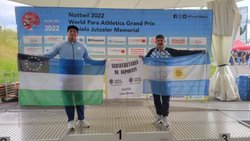 El rionegrino Hernán Urra ganó en lanzamiento de bala