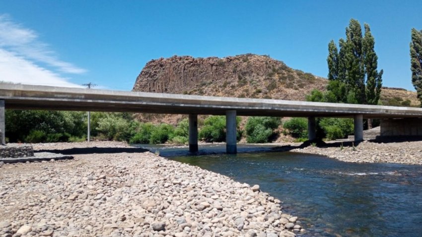 Habilitarán el estratégico puente sobre el río Malleo