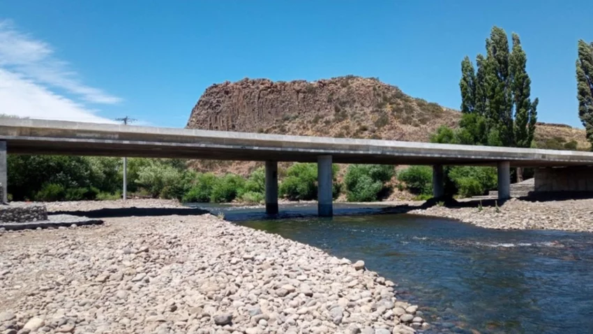 Habilitarán el estratégico puente sobre el río Malleo