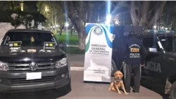 Dos detenidos con droga que llevaban escondida en el auto
