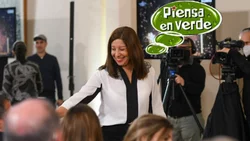 La gobernadora Carreras solo piensa en verde