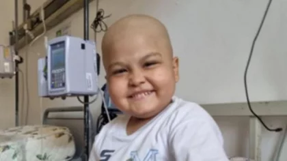 Tiene 5 años y padece cáncer; necesita 20 millones de pesos para tratarse