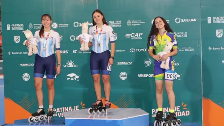 El Patín neuquino brilló en el debut