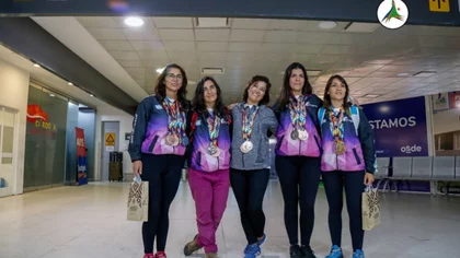 Las Cauquenes regresaron a Neuquén llenas de medallas