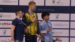 Llegó la tercera, medalla de bronce de Basiloff en Portugal