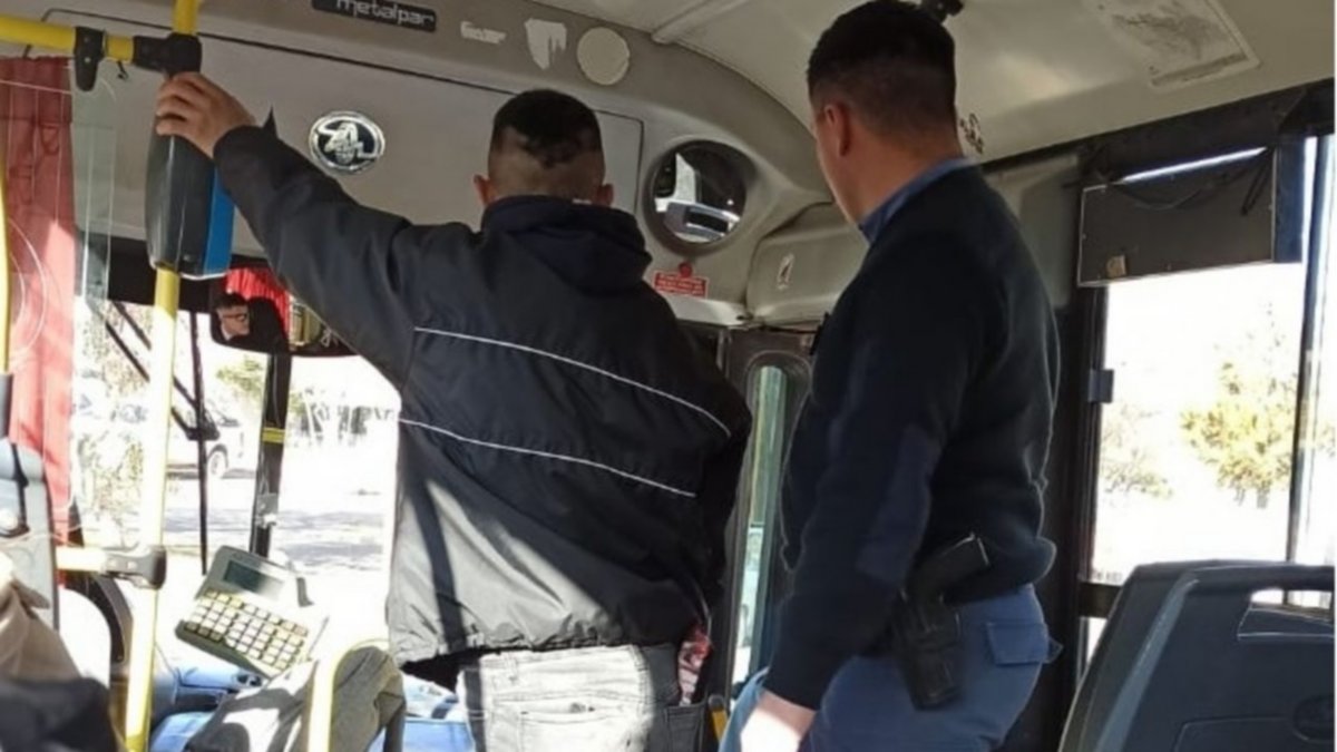 Quiso viajar gratis por sexta vez: lo bajó la Policía