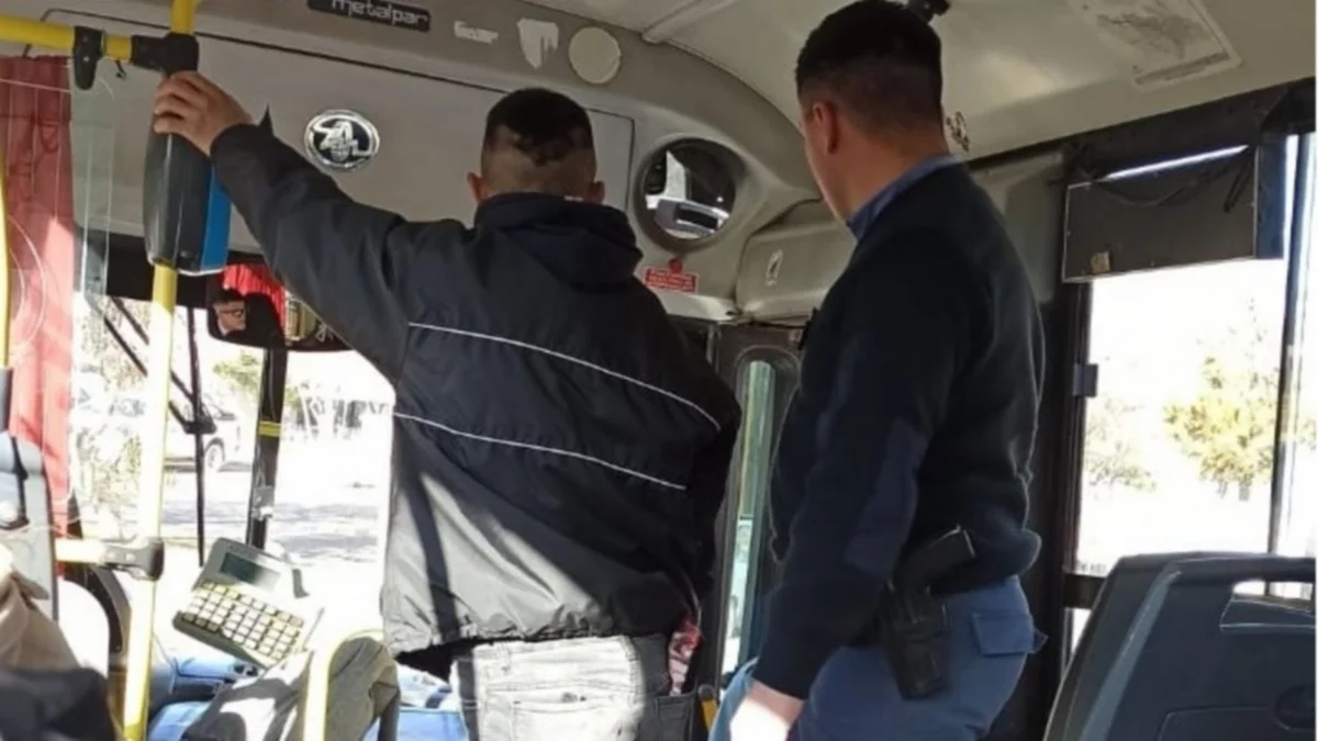 Quiso viajar gratis por sexta vez: lo bajó la Policía