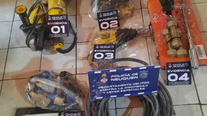 Robó herramientas y las puso a la venta por Facebook