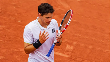 La surrealista denuncia a Dominic Thiem por sus gritos