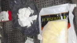 Se durmió con medio kilo de merca y un revólver