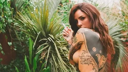 Cande Tinelli mostró su cuerpo con tatuajes y "retoques"