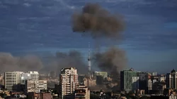 Rusia volvió a bombardear Kiev a horas de la cumbre del G7