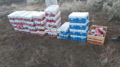 Robó cerveza para la "previa" y la escondió en la Meseta