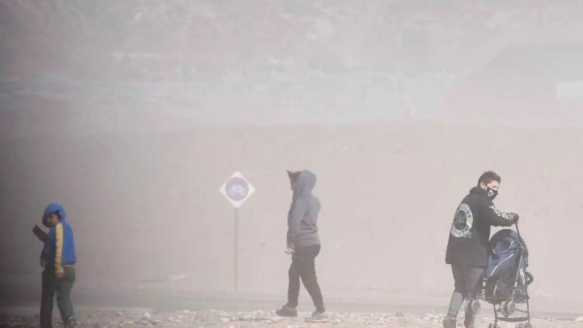 Después de la nieve, se viene el viento a Neuquén