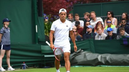 Solo queda un argentino en carrera en Wimbledon