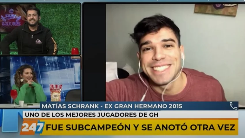 Matías Schrank, cambió de rumbo y ahora quiere volver a GH