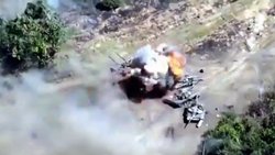 Así fue el ataque de Ucrania en el que destruyó nueve tanques rusos