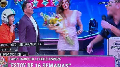 Bombazo: Barby Franco confirmó su embarazo