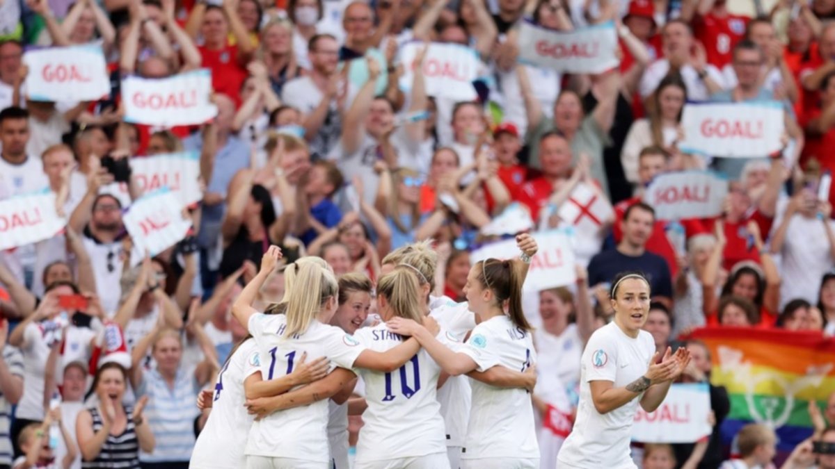 ¡Paliza! Inglaterra goleó 8 a 0 a Noruega