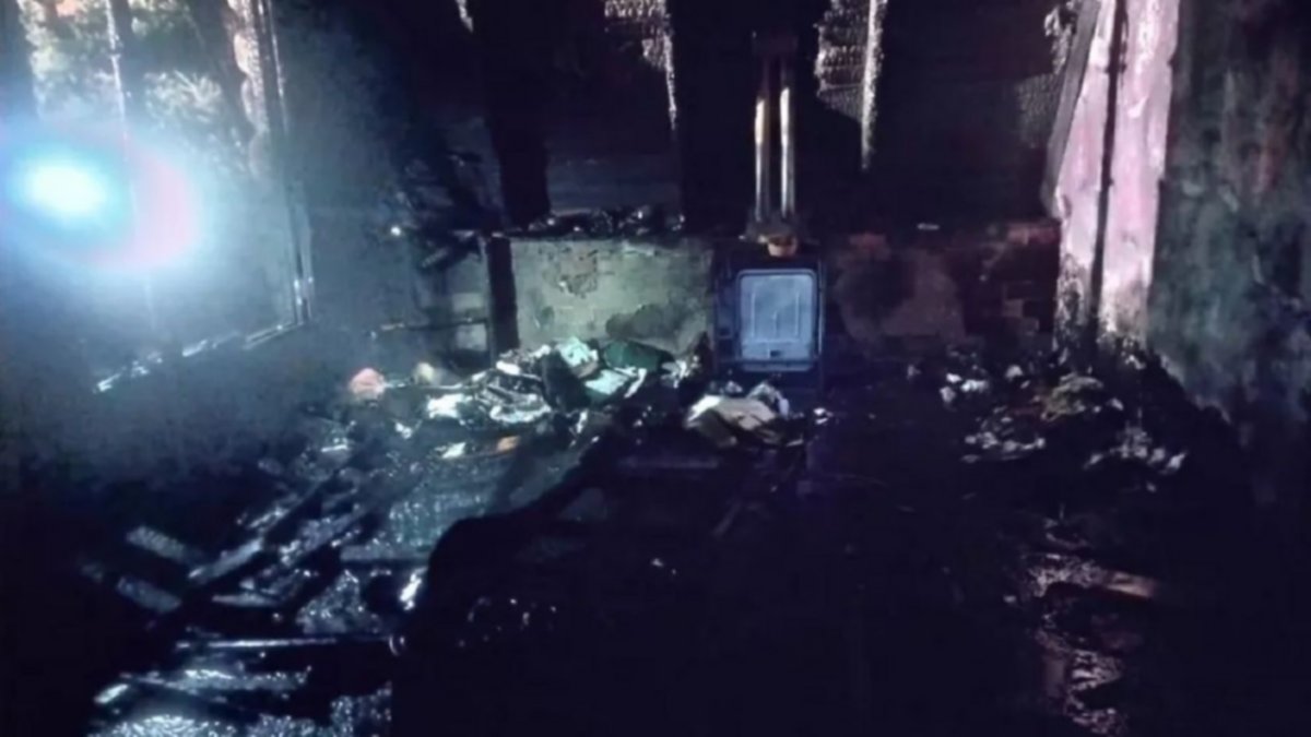 Destrucción total y dos perritos muertos por un incendio