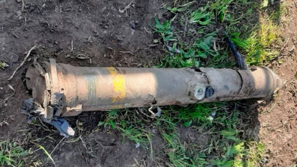 Hacían una zanja y encontraron un misil robado al Ejército