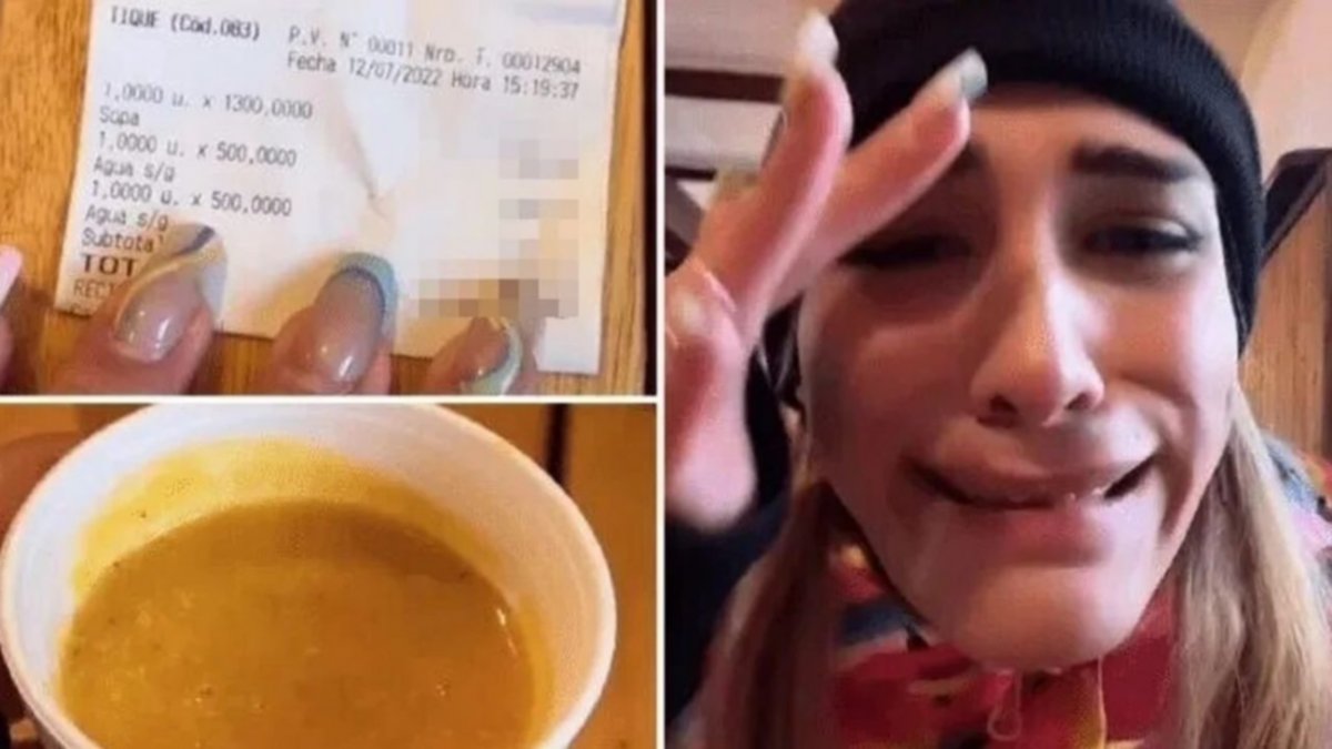 "Fue un robo a mano armada": una sopa por $1300