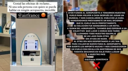 Las Leonas escracharon a una aerolínea tras quedar varadas