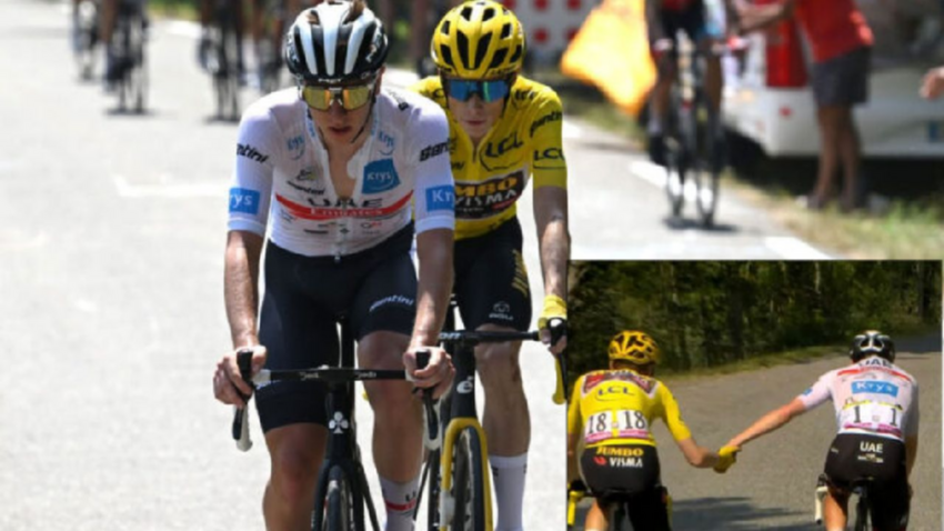 Increíble gesto deportivo en el Tour de Francia