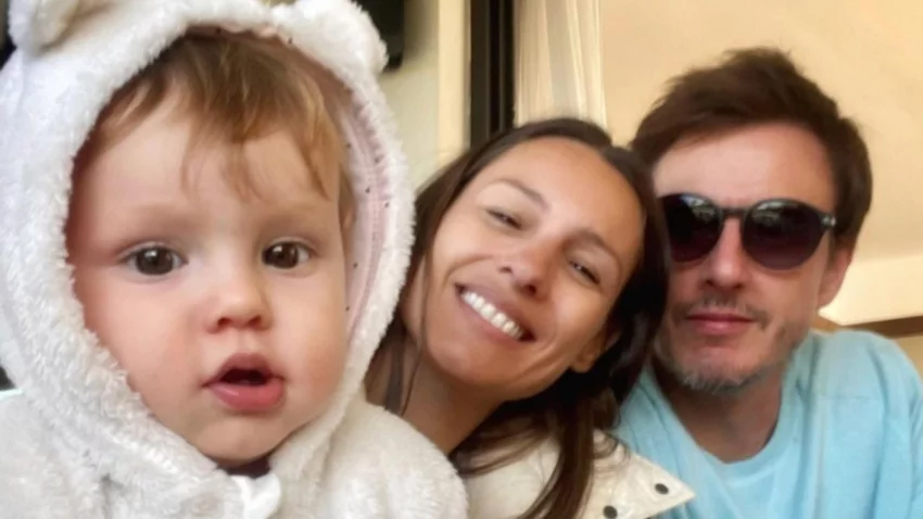 Las fotos de Ana García Moritán celebrando su primer cumpleaños