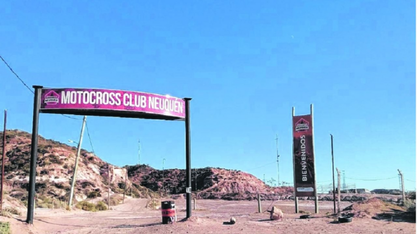 La Pista de Motocross deja la barda neuquina
