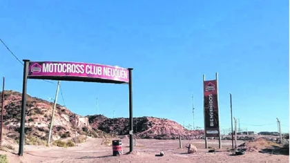 La Pista de Motocross deja la barda neuquina