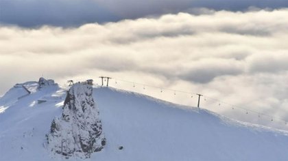 Un instructor del Catedral fue arrastrado por una avalancha
