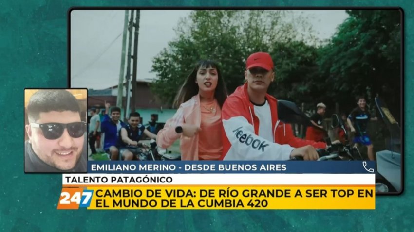 Un patagónico es top en el mundo de la cumbia 420