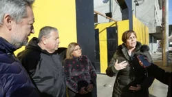 El Club Pacífico inauguró veredas perimetrales